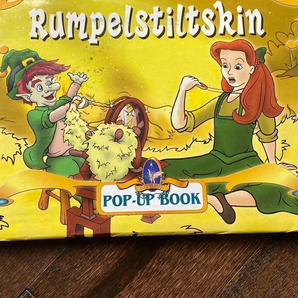 Rumpelstilskin pop up book 2004 kid classic fairytale hard cover - Picture 2 of 5